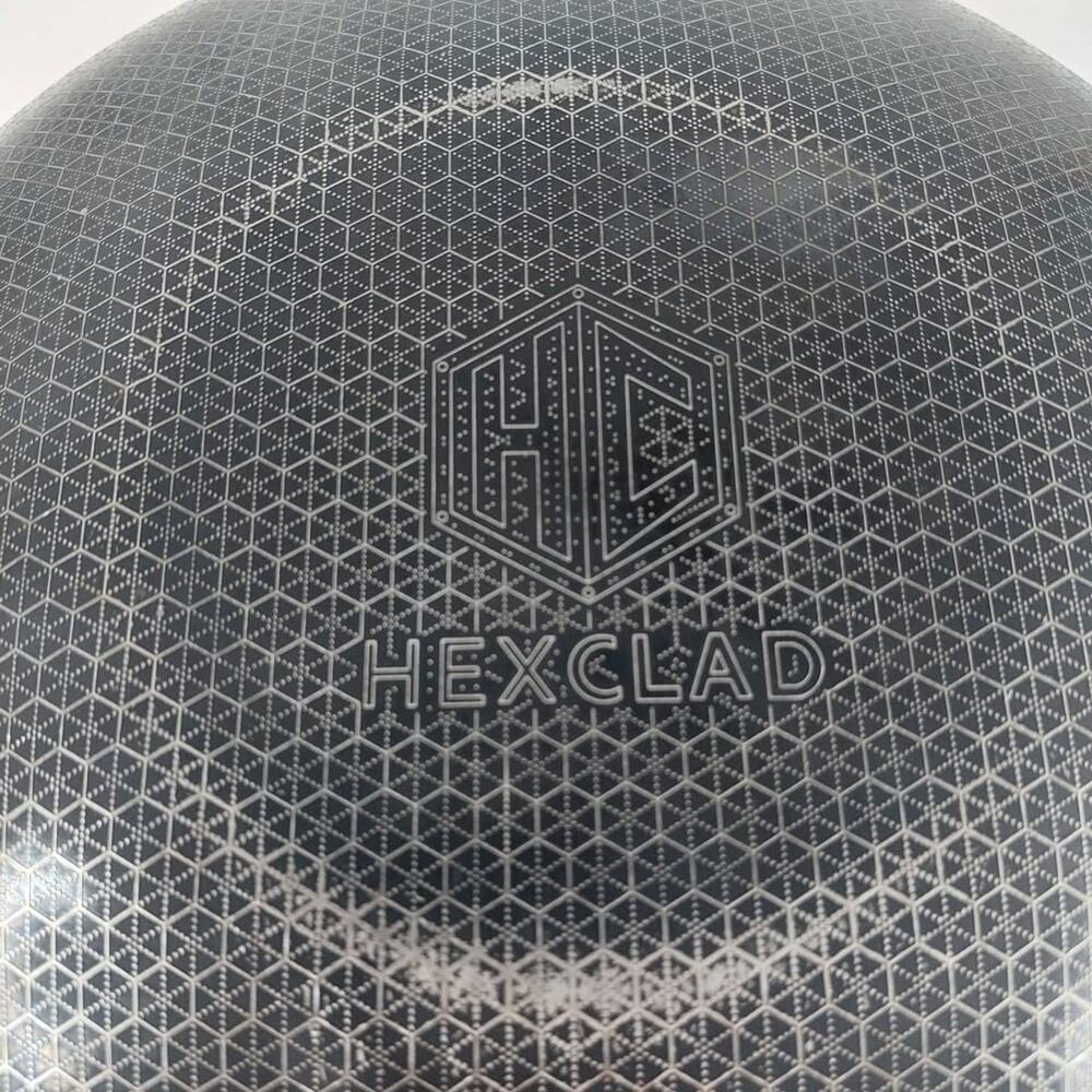 HexClad 12 Inch Hybrid Stainless Steel Wok Pan No Lid Nonstick Cookware Used - Picture 4 of 5